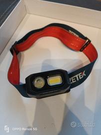 ZECA ZETEk lampada magnetica LED da testa ricarica