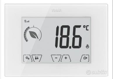 Termostato Touch GSM Parete 230V Bianco – VIMAR SP