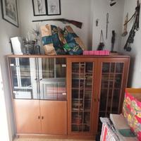 Mobile soggiorno in legno di ciliegio