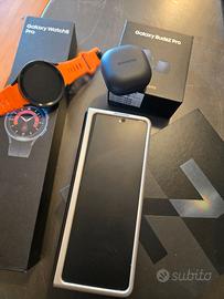 Set Samsung ZFold3 + Watch 5pro + Buds2Pro + SPen