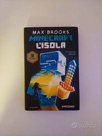 Libro Minecraft L'isola Max Brooks libro ufficiale
