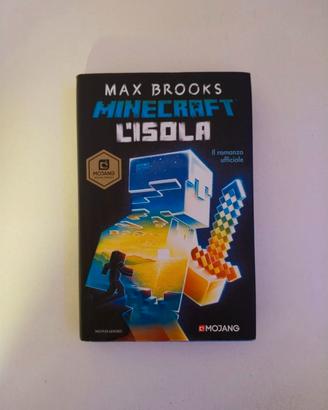 Libro Minecraft L'isola Max Brooks libro ufficiale