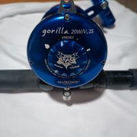 canna e mulinello da tonno 