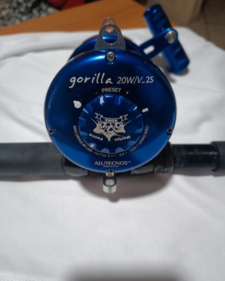 canna e mulinello da tonno 