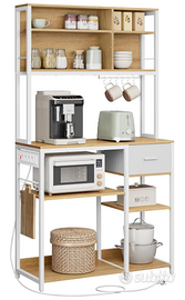 Scaffale cucina con Multipresa