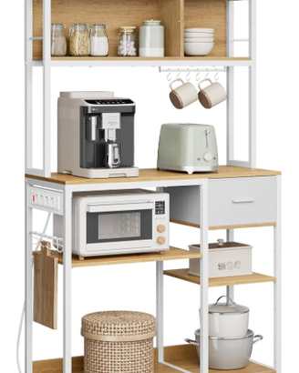 Scaffale cucina con Multipresa