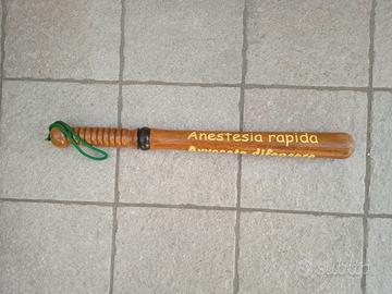 Mazza da baseball in legno 46 cm. con scritte