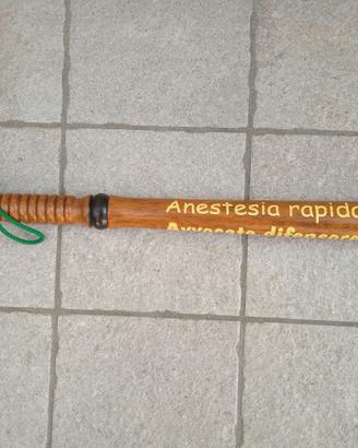 Mazza da baseball in legno 46 cm. con scritte