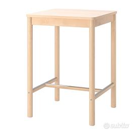 Tavolo alto bar Ikea Ronninge betulla massiccia