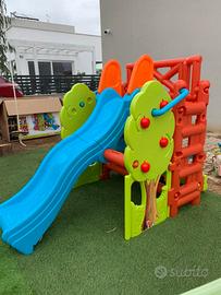 feber casetta con scivolo