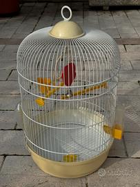 Gabbia per Uccellini Completa di Accessori