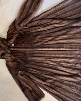 Pelliccia di visone brown