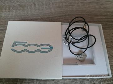 Laccetto/portachiavi originale Fiat 500 elettrica