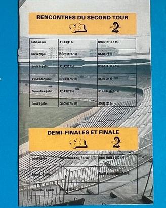 ESPANA 82 TV Programma TF1 2A World cup football