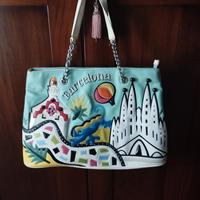 Borsa a spalla di Braccialini serie cartoline