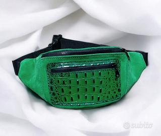 Marsupio originale, in similpelle di coccodrillo