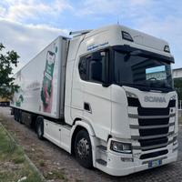 Scania s500 e s.rimorchio orthaus per carni