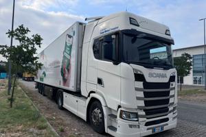 Scania s500 e s.rimorchio orthaus per carni