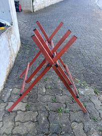 Cavalletto per taglio tronchi