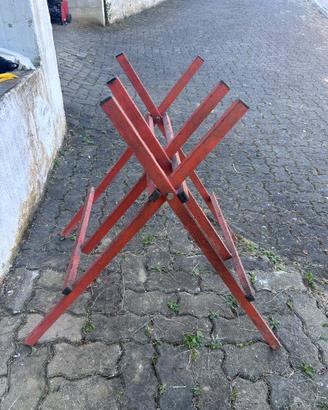 Cavalletto per taglio tronchi