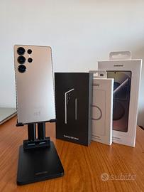Galaxy s25 Ultra 512gb Titanio perfetto + cover