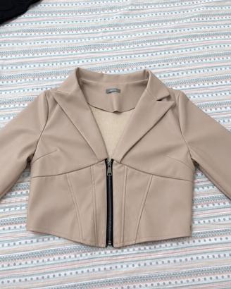 Giacca in pelle