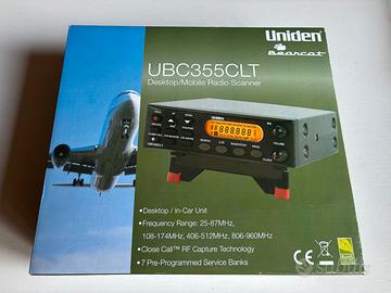 Scanner Uniden UBC355CLT base/mobile + accessori