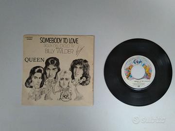 QUEEN -Somebody To Love- 45 giri - RARO - 1976