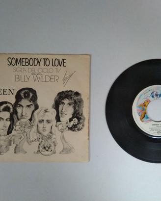 QUEEN -Somebody To Love- 45 giri - RARO - 1976