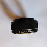 Adattatore per Obiettivi Pentax  PK  Canon R 