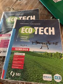 Eco tech  tecnologia disegno