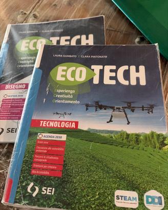 Eco tech  tecnologia disegno