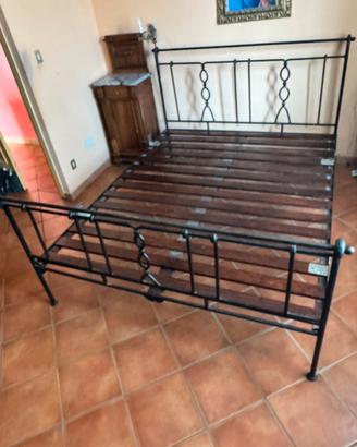 Letto in ferro battuto