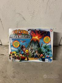 Vulcano avventura gioco per bambini
