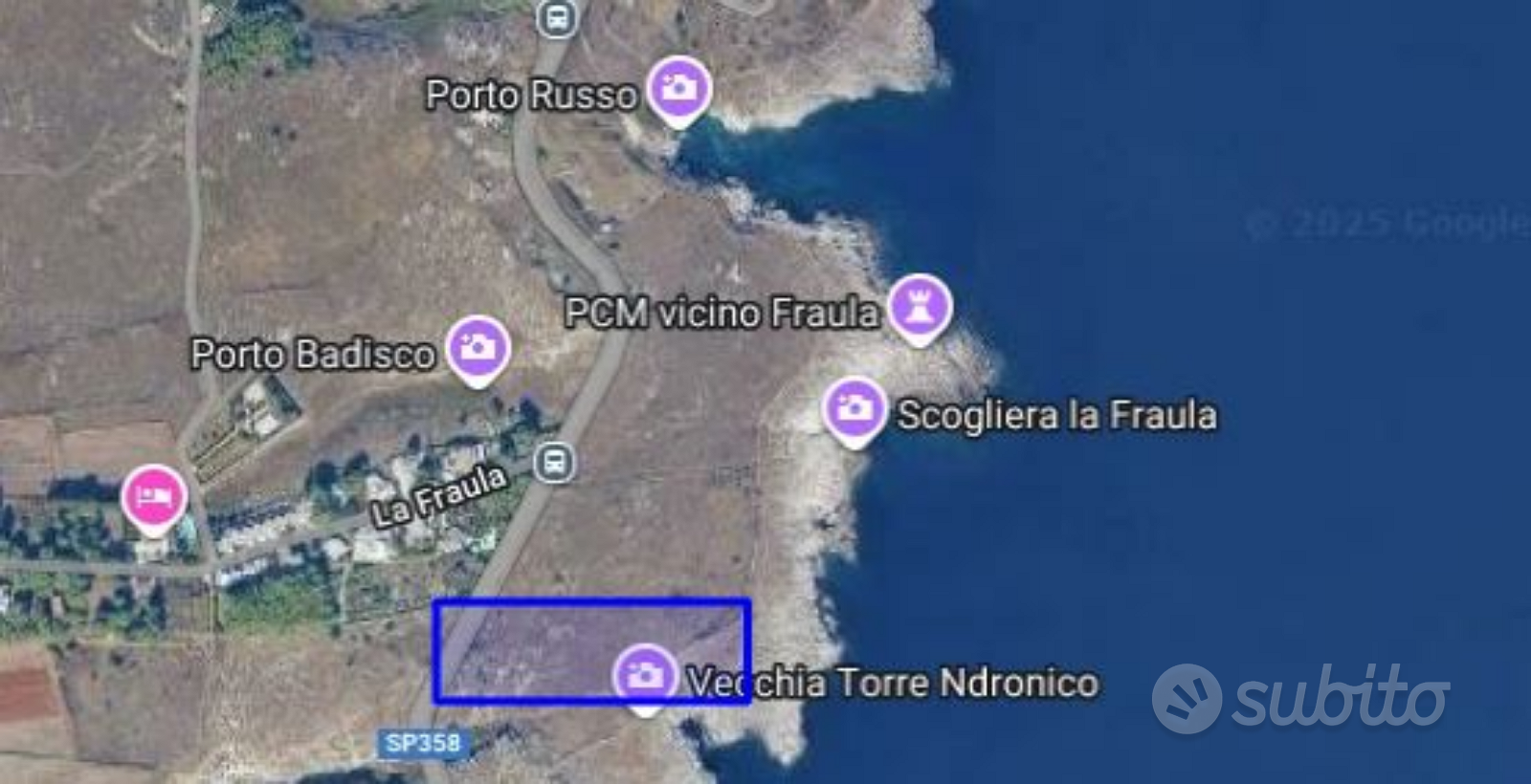 Salento Prov. LecceTerreni Sul Mare a Porto Badisc - Altro