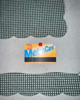 METRO CARD NEW YORK