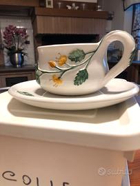 Servizio artigianale tè da 6 completo