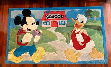 Tappeto Mickey Mouse e Paperino - Pelo lungo
