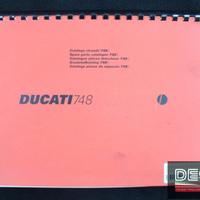 catalogo ricambi ufficiale Ducati 748 S anno 2000