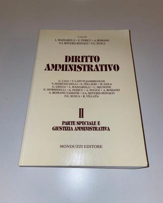 DIRITTO AMMINISTRATIVO II PARTE SPECIALE