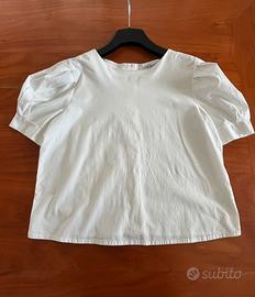 Camicia da donna made in italy bianca