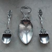 Cucchiaini in argento 800 da collezione