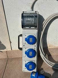 ⚡️Quadro elettrico distribuzione 16A – Prese ROSI