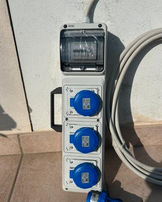 ⚡️Quadro elettrico distribuzione 16A – Prese ROSI