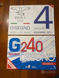 Materiali disegno tencico