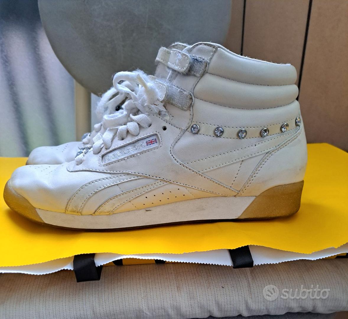 Reebok freestyle cheap donna giallo