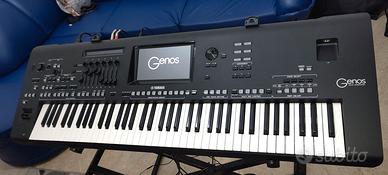 Yamaha Genos,Borsa,Pedali,Video USB,vga hdmi,FULL