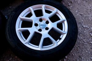 cerchi e gomme 17 originali jeep 