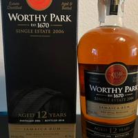 Rum jamaica worthy park 12yo