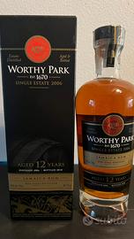 Rum jamaica worthy park 12yo